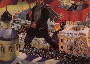 Boris Kustodiev A Bolshevik oil painting